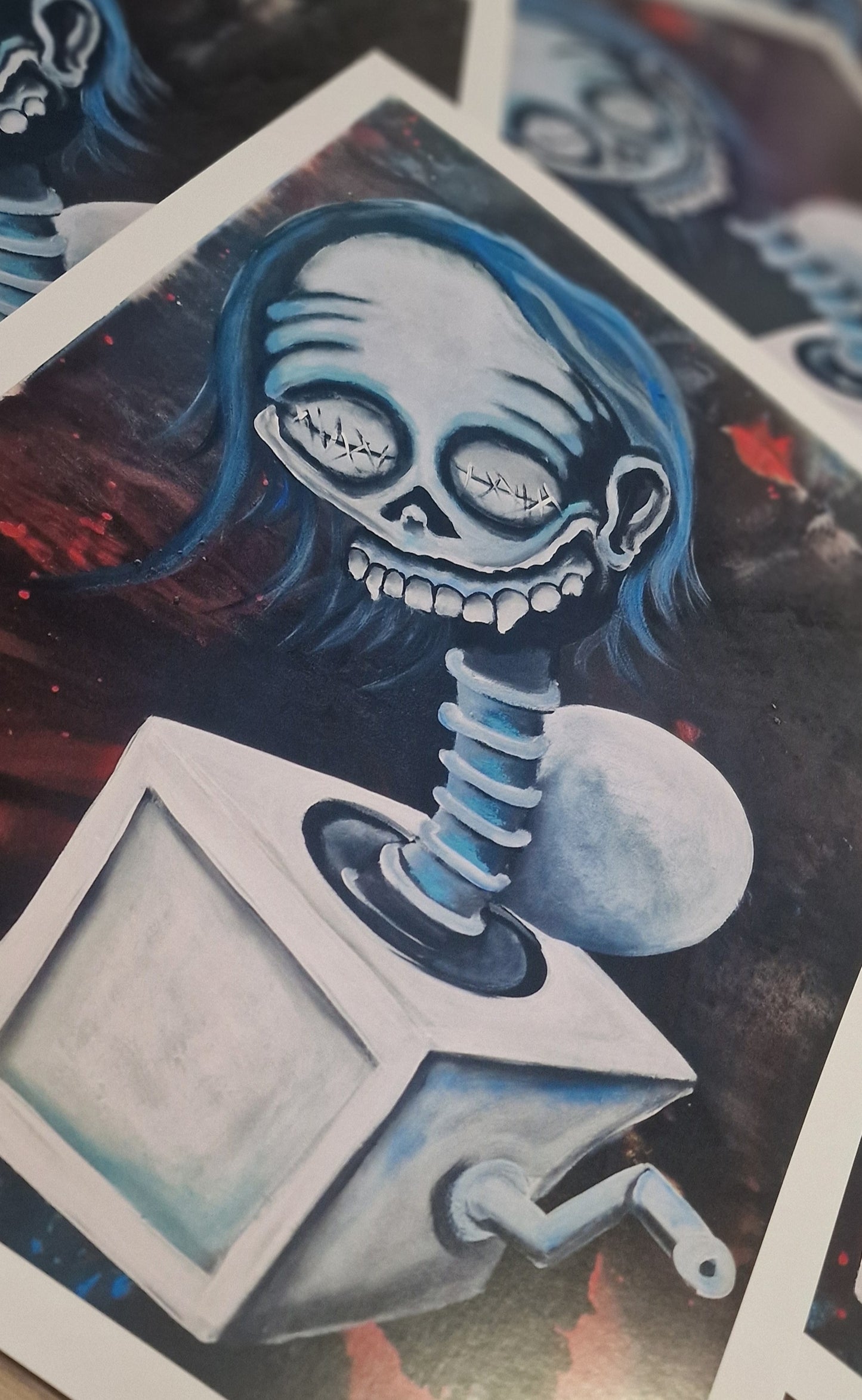 PRINT Happy monster