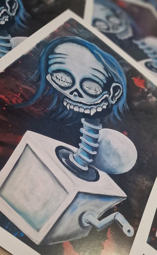 PRINT Happy monster