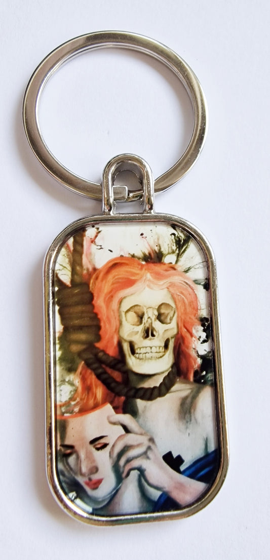 METALNI PRIVJESAK Santa muerte