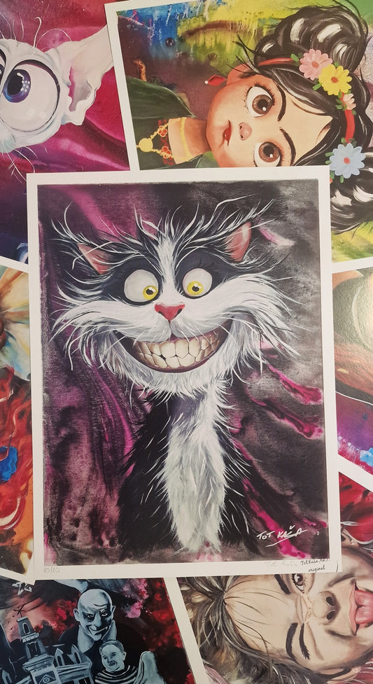 PRINT BW cat